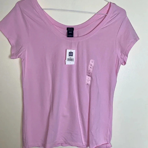 GAP NEW WOMENS PINK SHIRT TOP TSHIRT TEE SUMMER CASUAL SHIRTS TOPS TEES SIZE L - Picture 3 of 10